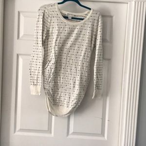 Motherhood maternity light weight sweater size M